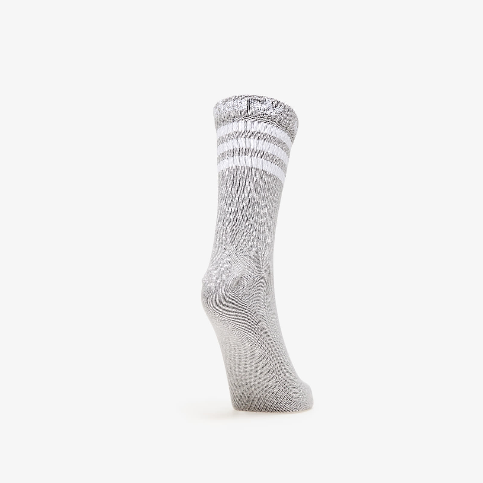 Kojinės adidas Adicolor Crew Socks 3-Pack Mgh Solid Grey/ White/ Better Scarlet