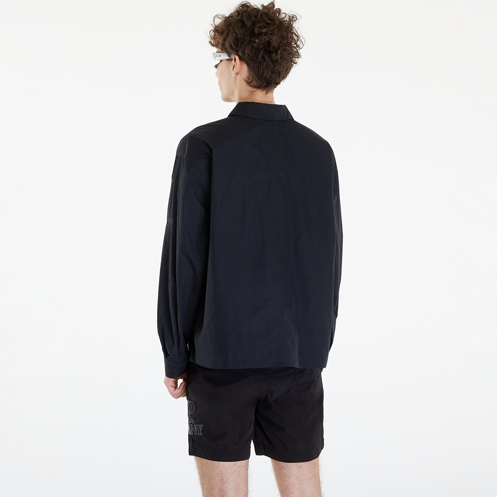 Ingek Nike Sportswear Tech Pack Men's Woven Long-Sleeve Shirt Black/ Black/ Black