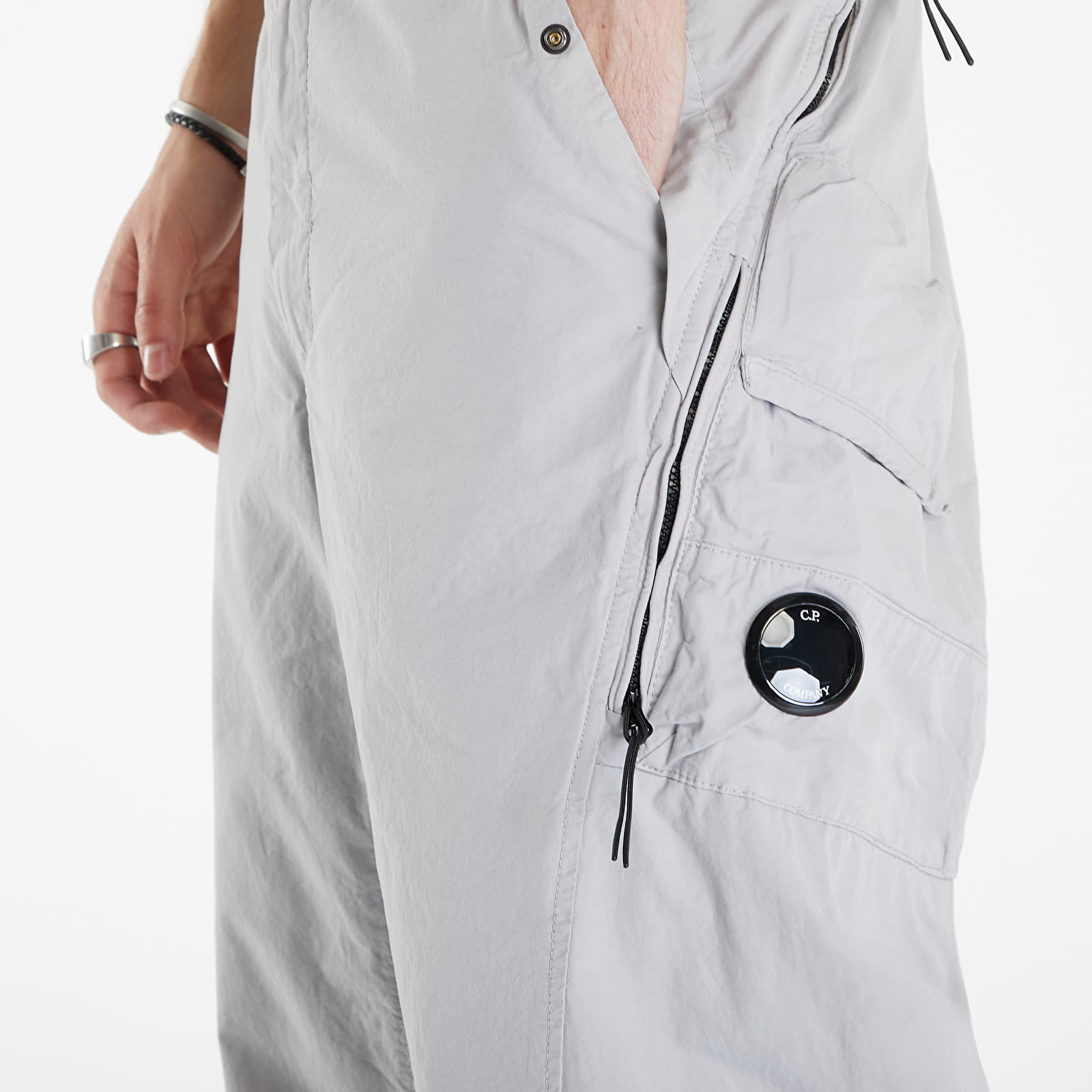 Карго панталони C.P. Company Cargo Pants Drizzle Grey