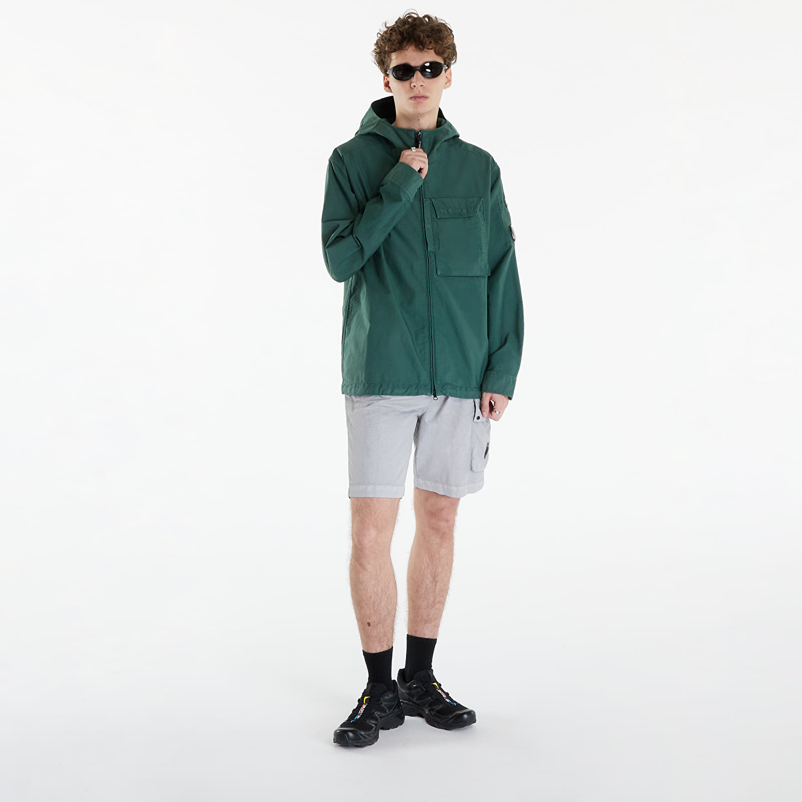 Bundy C.P. Company Ottoman Long Sleeve Jacket Duck Green