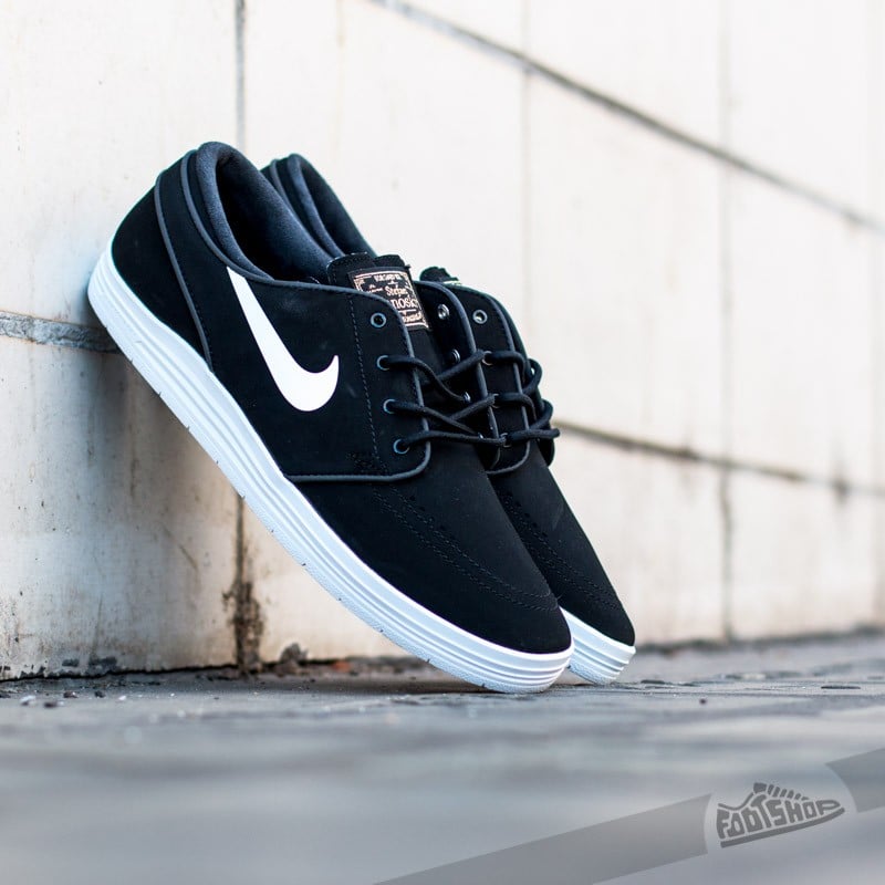 Pánské tenisky a boty Nike Lunar Stefan Janoski Black/White-Metallic Gold