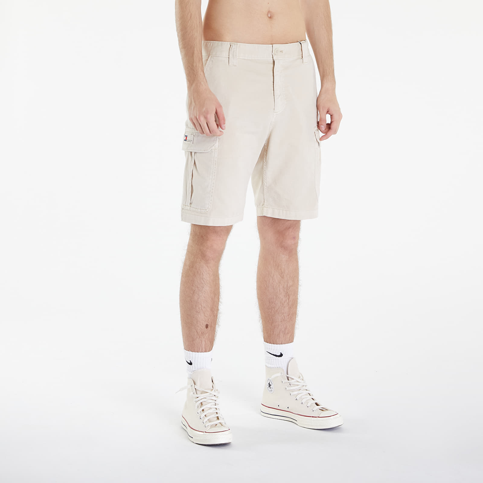 Szorty Tommy Jeans Ethan Cargo Shorts Beige