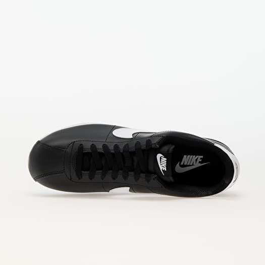 black and white cortez nike