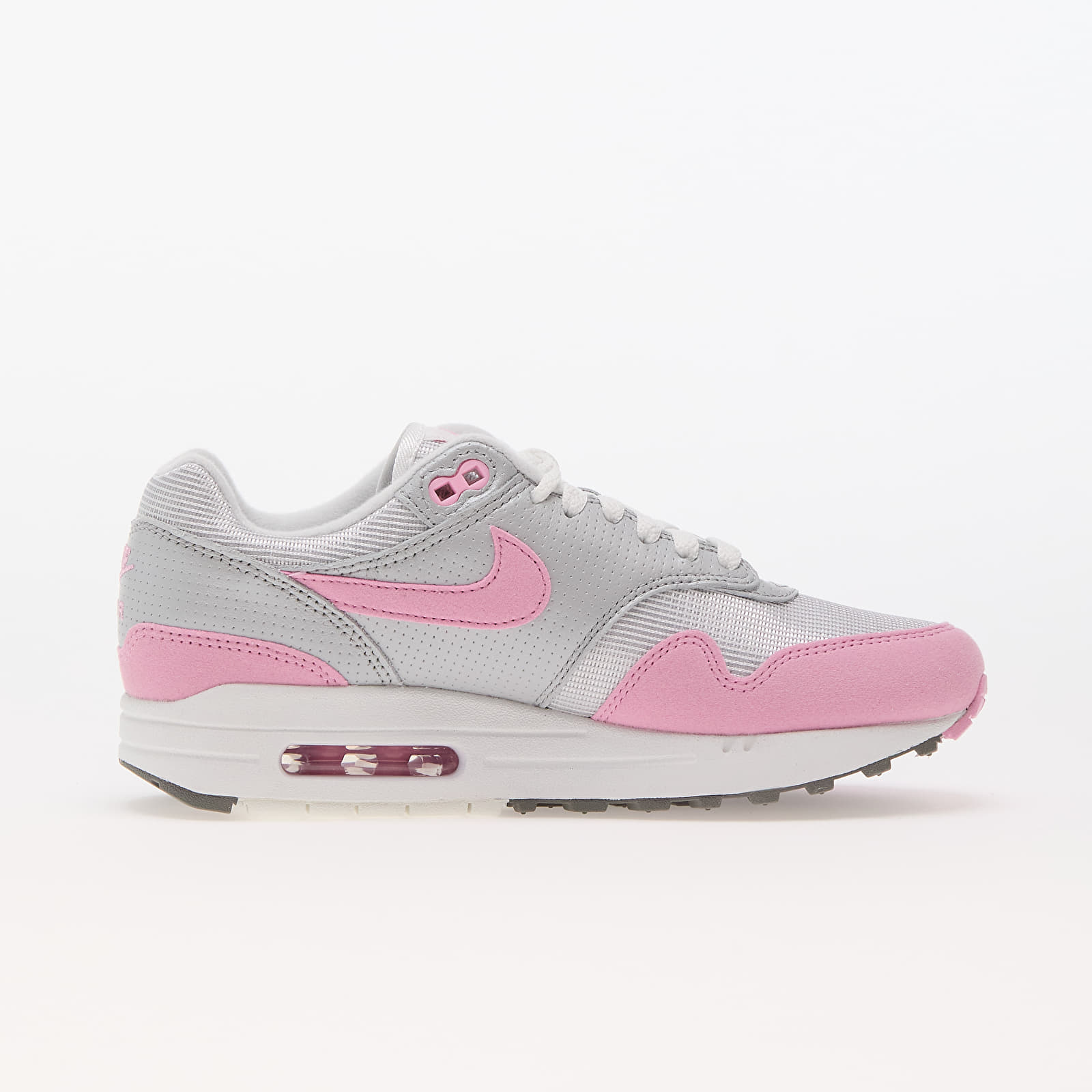 Дамски кецове и обувки Nike W Air Max 1 87 Metallic Platinum/ Pink Rise-Flat Pewter