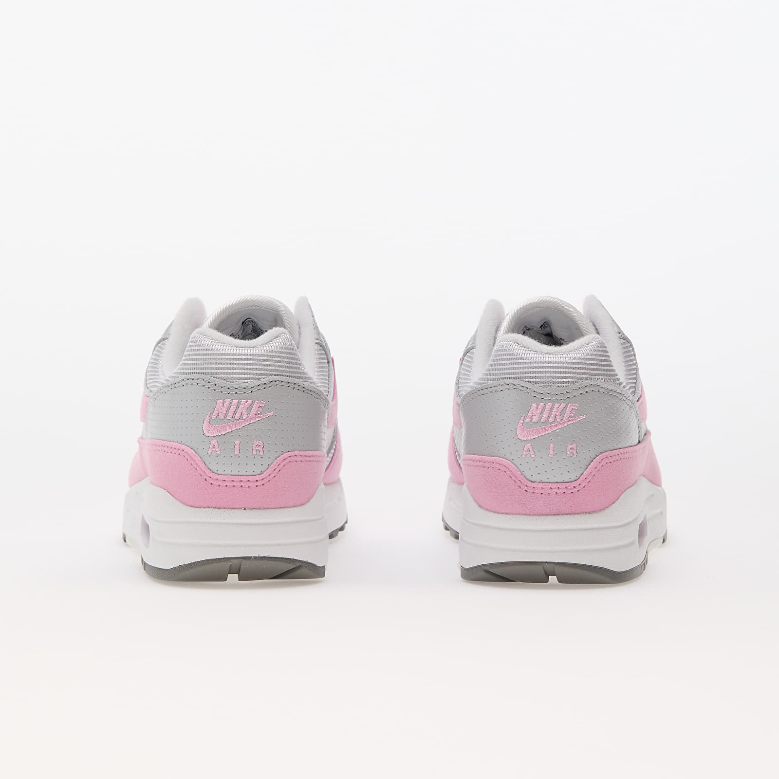 Дамски кецове и обувки Nike W Air Max 1 87 Metallic Platinum/ Pink Rise-Flat Pewter