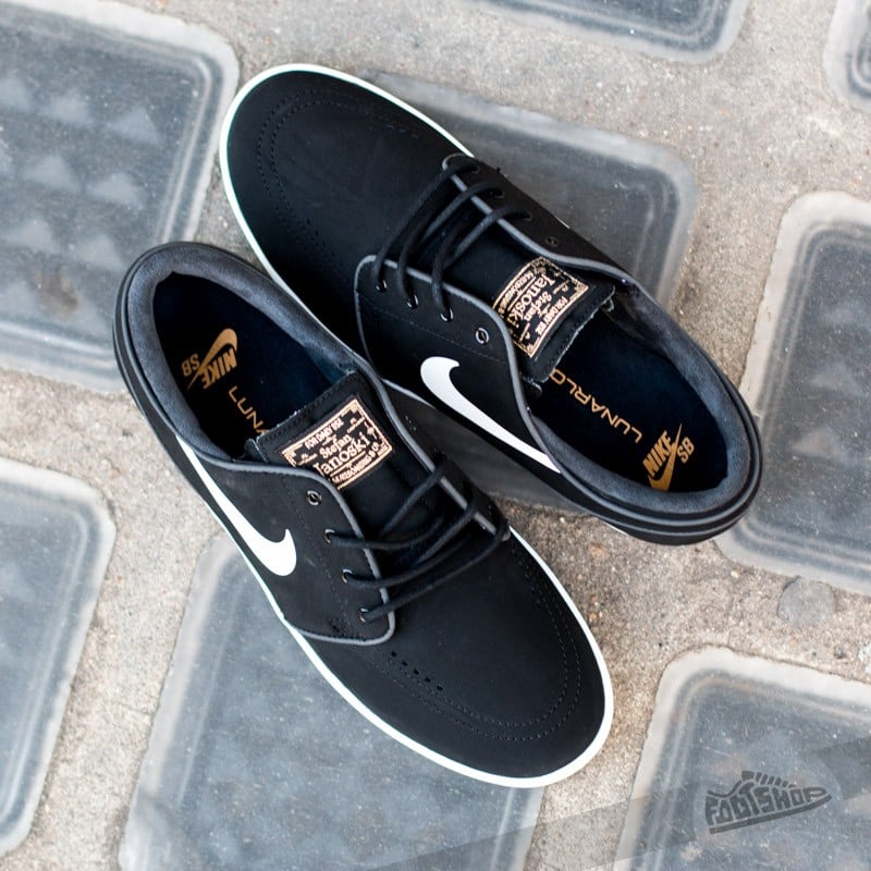 Pánské tenisky a boty Nike Lunar Stefan Janoski Black/White-Metallic Gold