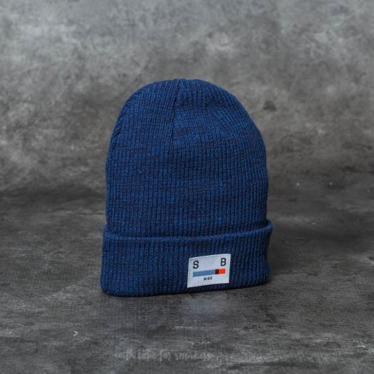 Hats Nike SB Surplus Beanie Obsidian Binary Blue Gym Blue Footshop