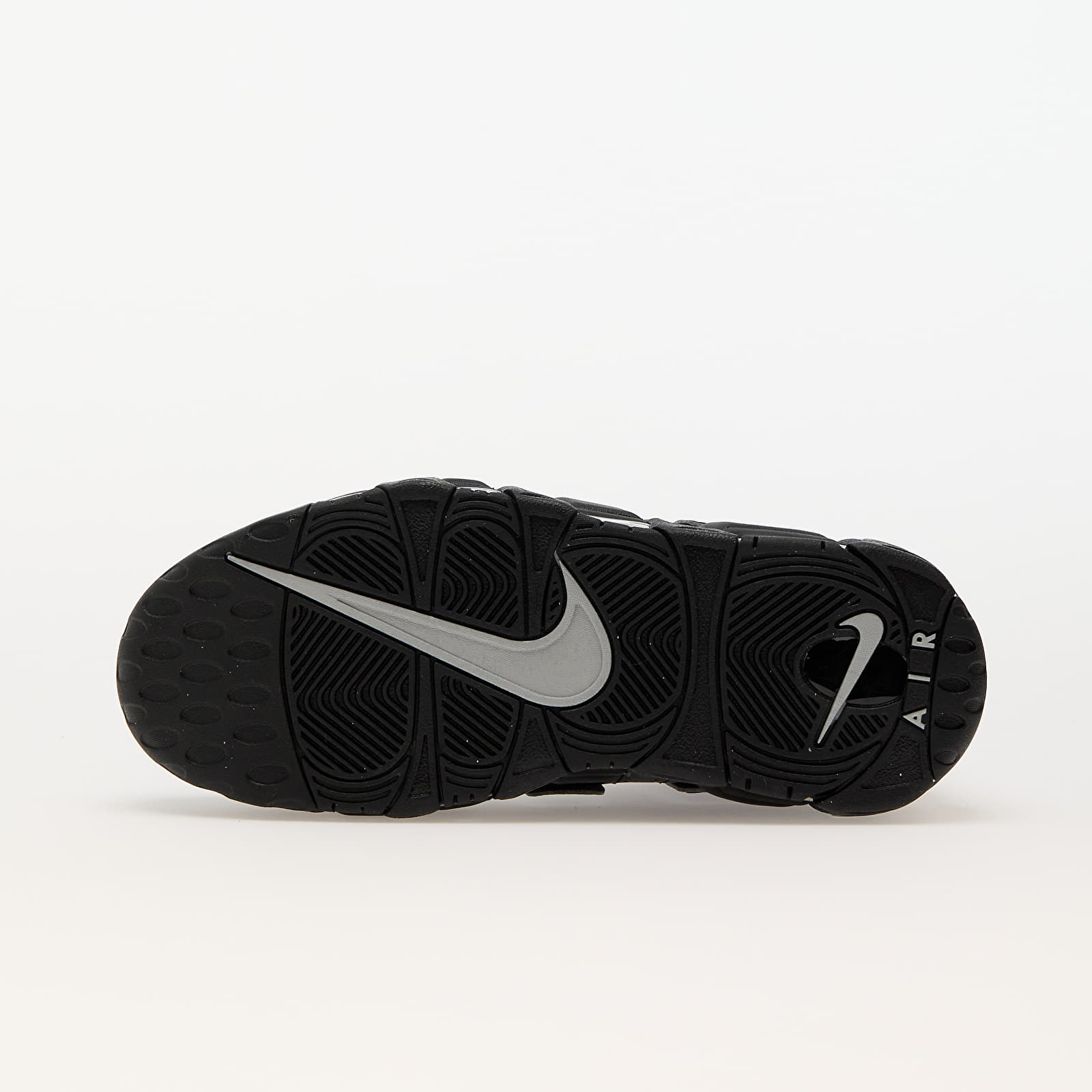 Dámske topánky a tenisky Nike W Uptempo '96 Black/ Metallic Silver-Turquoise Blue