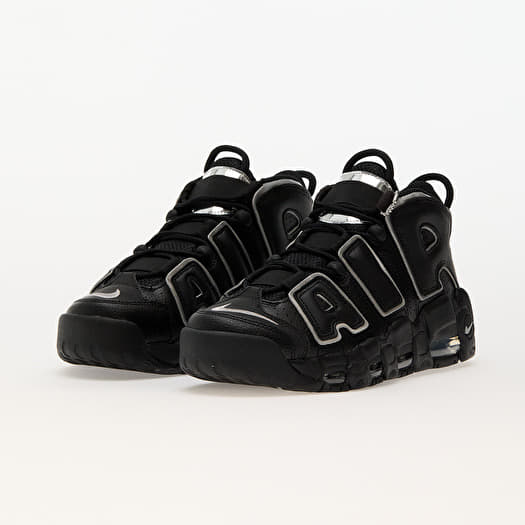 Nike uptempo zwart 2025