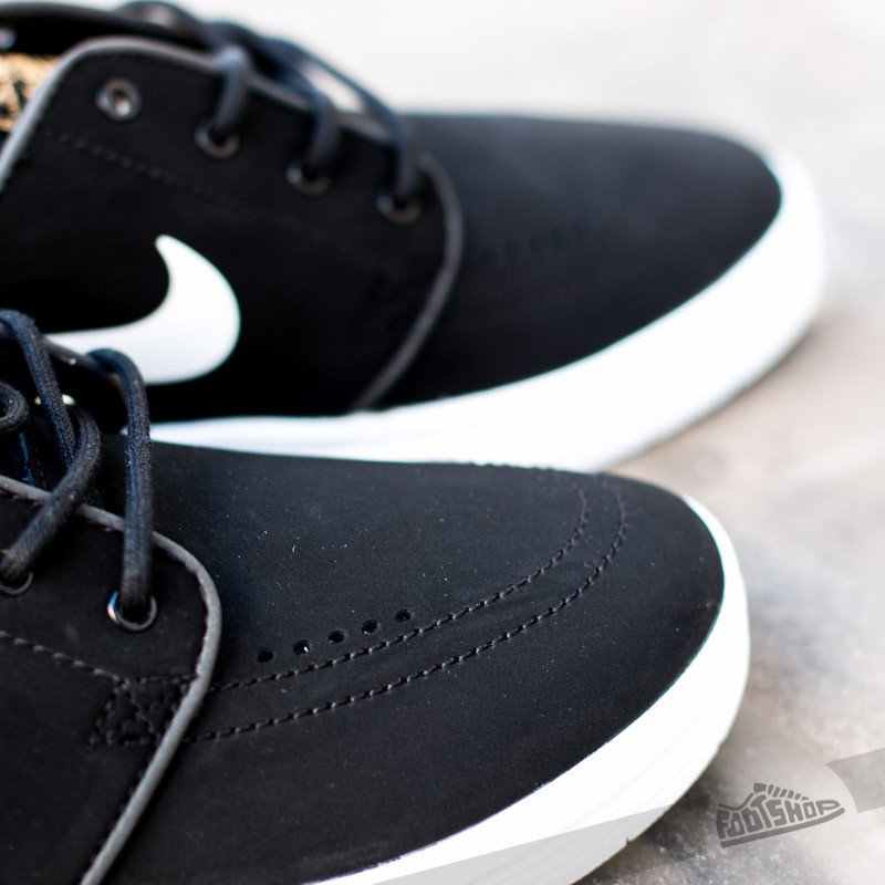 Pánské tenisky a boty Nike Lunar Stefan Janoski Black/White-Metallic Gold