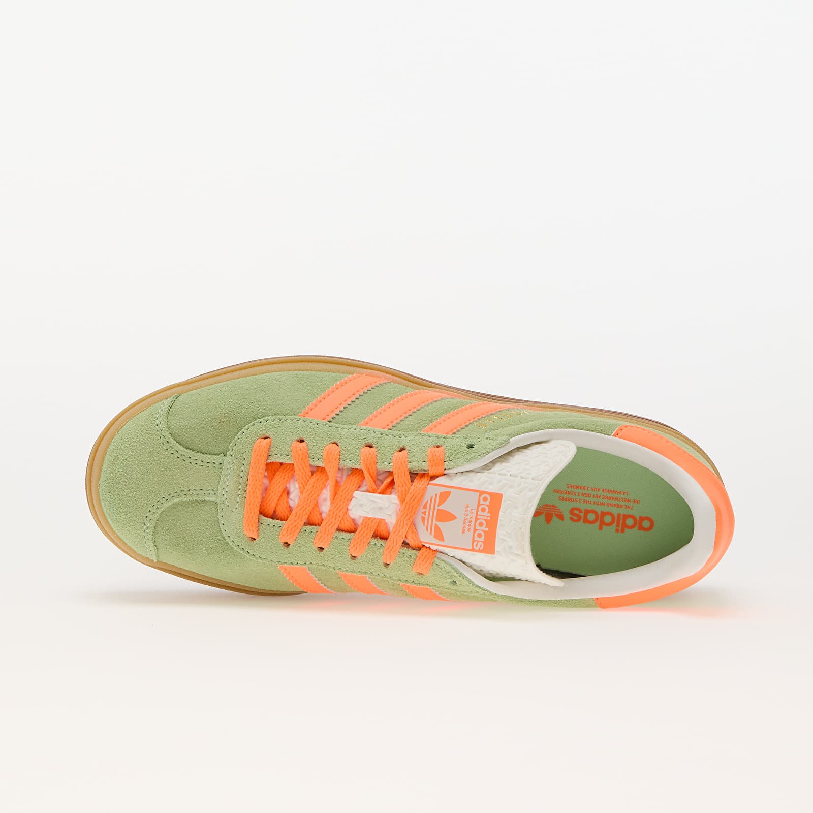 Zapatillas mujer adidas Gazelle Bold W Semi Green Spark/ Scrora/ Core White