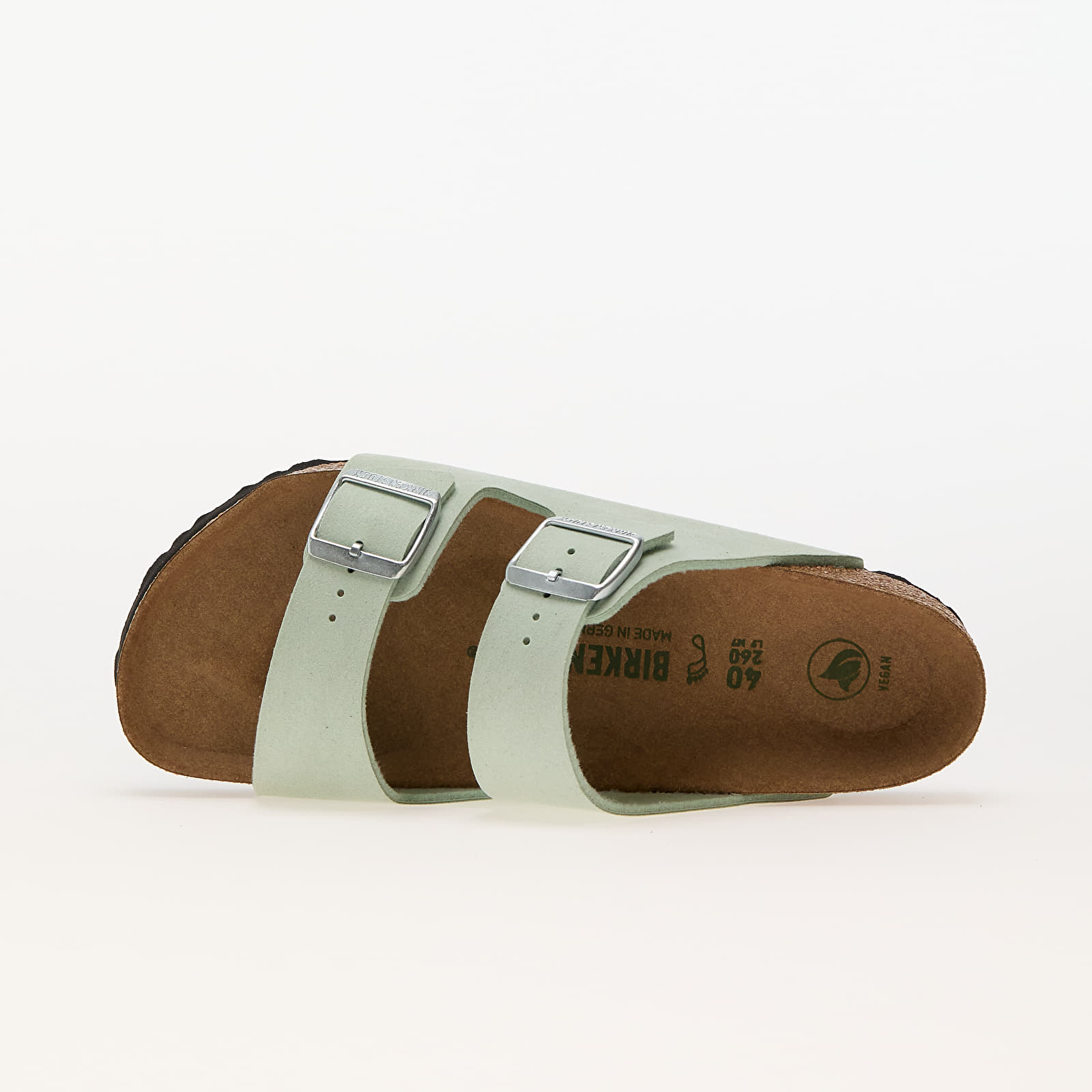 Sieviešu apavi Birkenstock Arizona BS Soft Birki/ Vegan Matcha