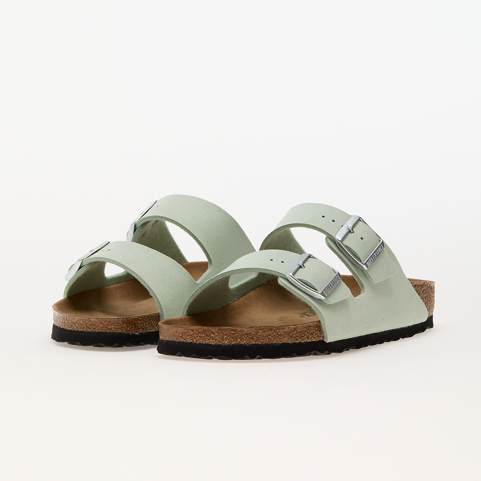 Sieviešu apavi Birkenstock Arizona BS Soft Birki/ Vegan Matcha