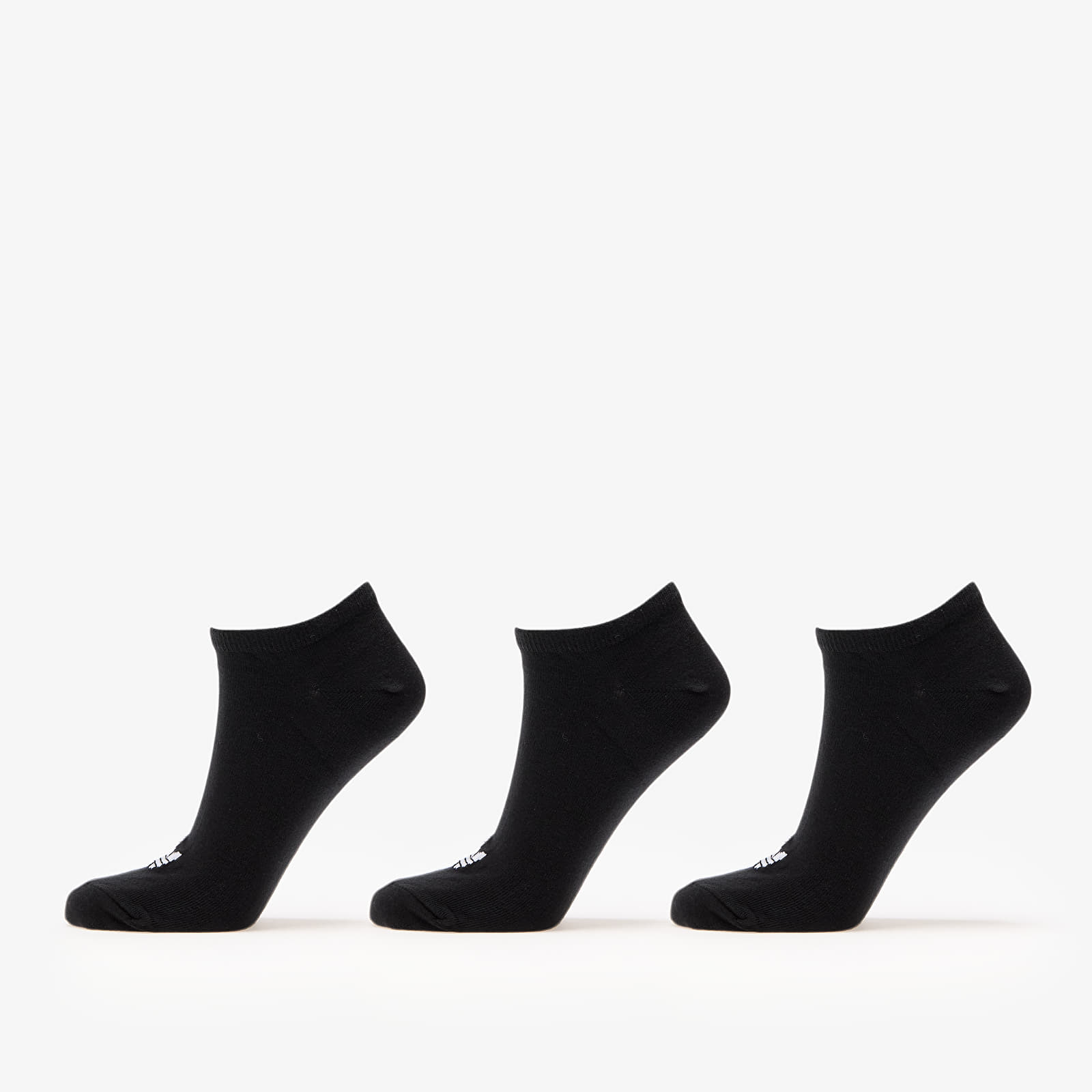 Zoknik adidas Trefoil Liner Socks 3-Pack Black