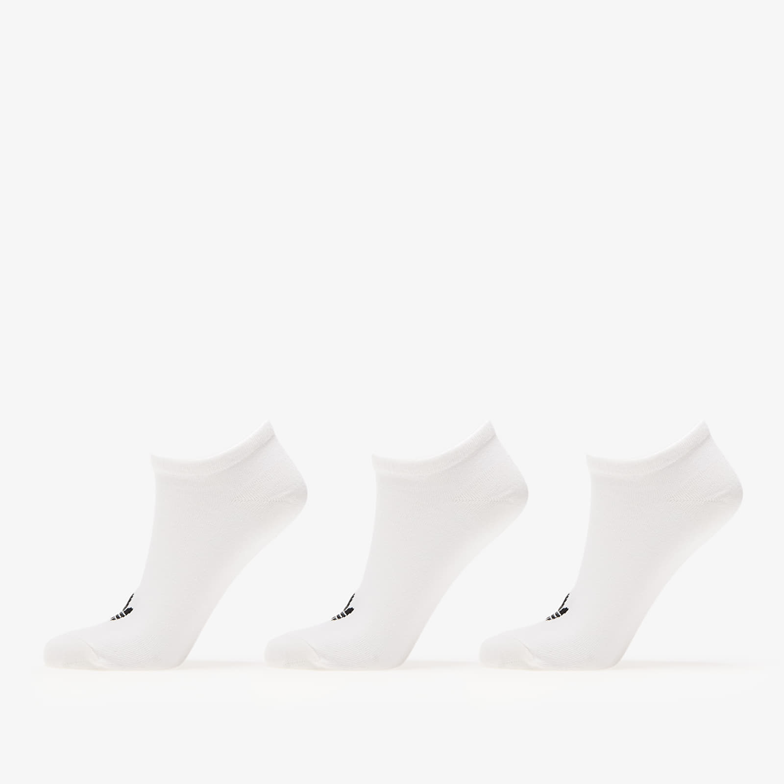 adidas Trefoil Liner Socks 3-Pack White 39-42