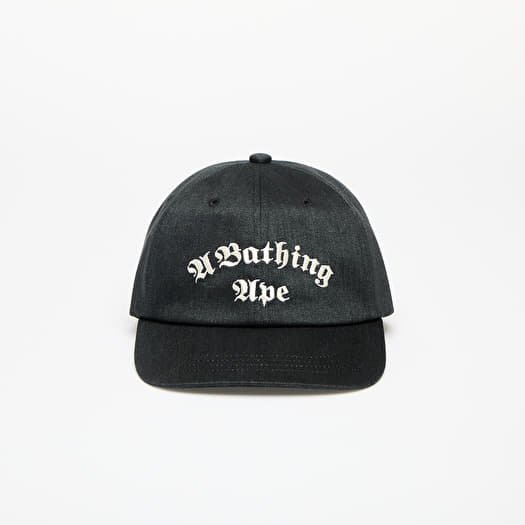 A BATHING APE A Bathing Ape Panel Cap Black | Footshop