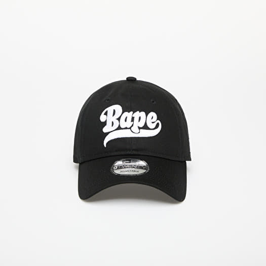 【未使用品】 A BATHING APE×NEWERA 9TWENTY CAP Caps A BATHING APE x New Era 9Twenty Strapback Black | Footshop