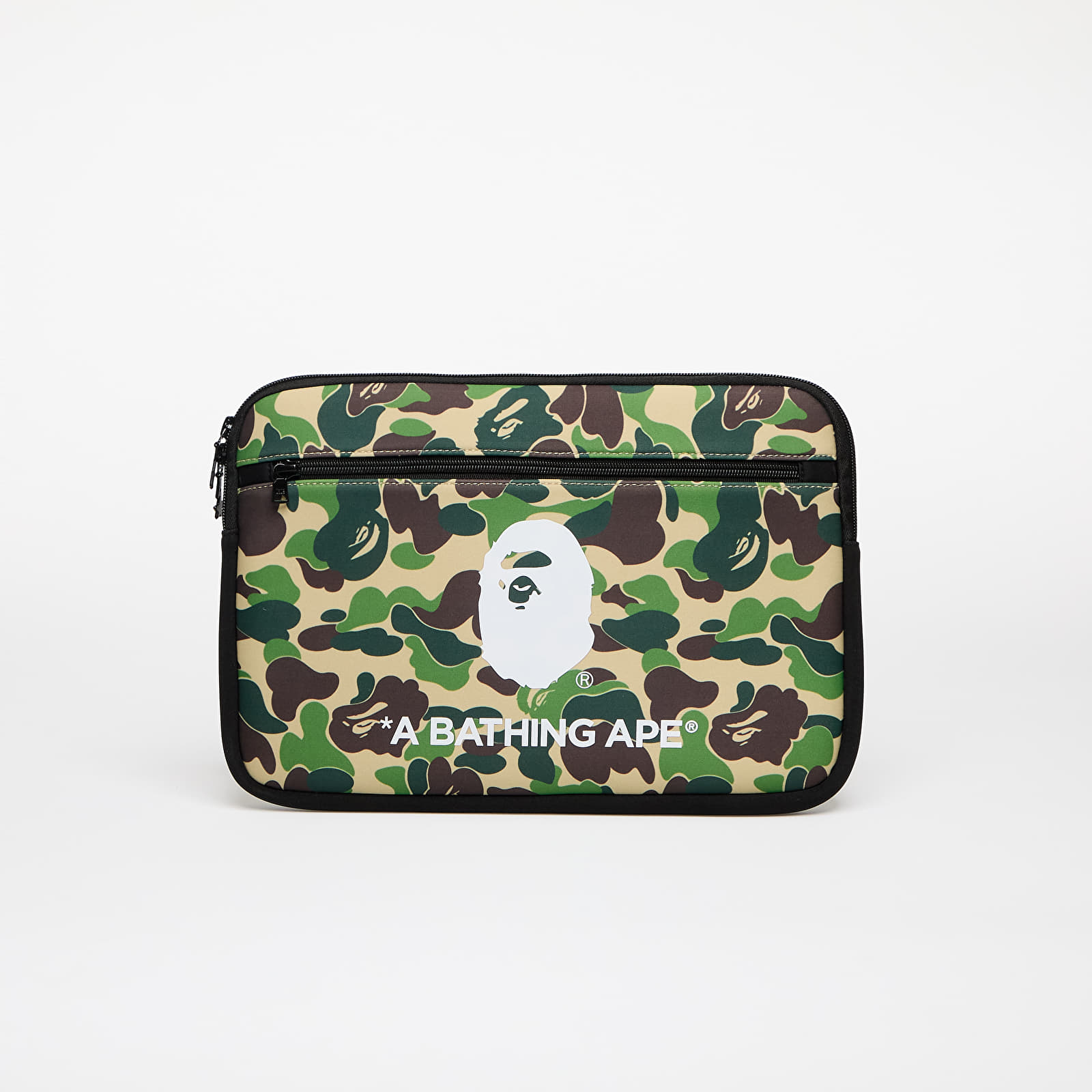 Pouches A BATHING APE Abc Camo 13 Inch Pc Case Green Footshop