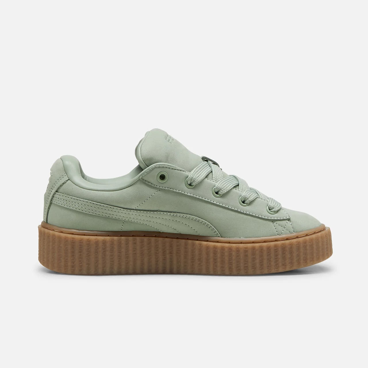 Men's shoes Fenty x Puma Creeper Phatty Nubuck Green Fog-Puma Gold-Gum