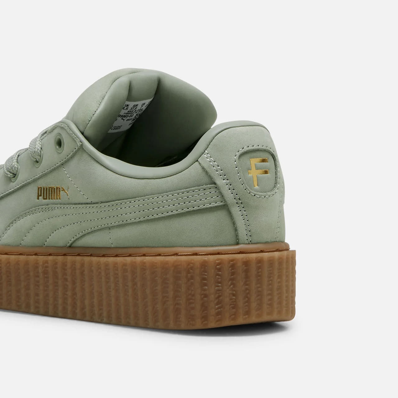 Men's shoes Fenty x Puma Creeper Phatty Nubuck Green Fog-Puma Gold-Gum