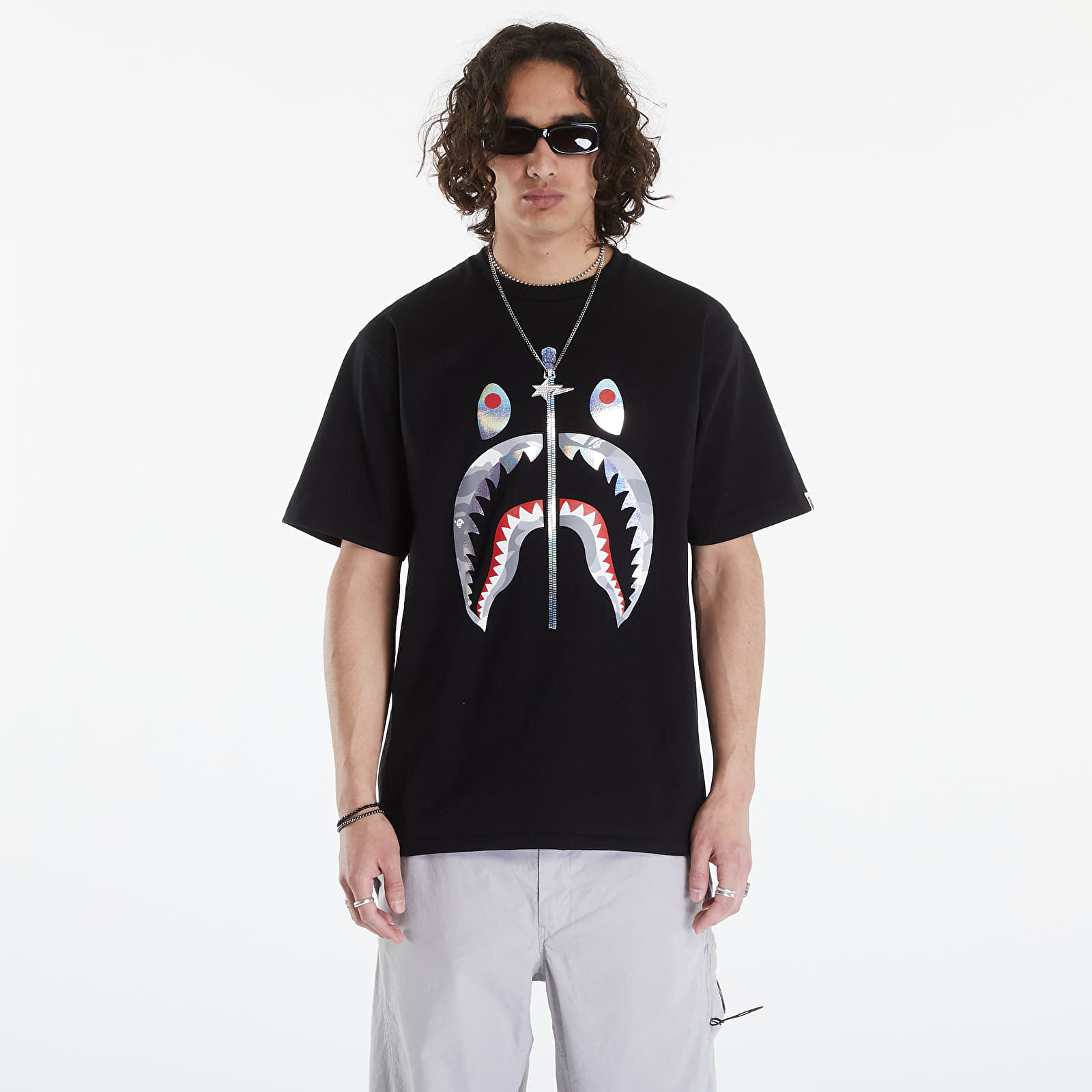Bape shark tee price discount