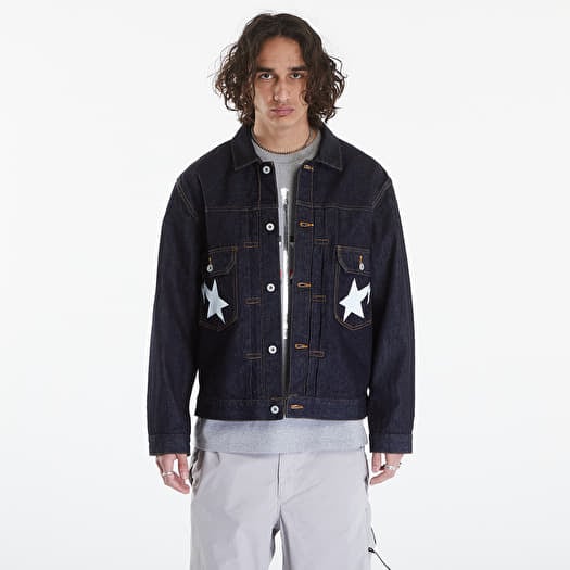 A bathing ape denim jacket discount
