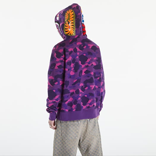 Bape shark camo purple hot sale