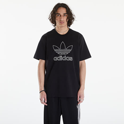 T-shirt adidas Adicolor Outline Trefoil Tee Black