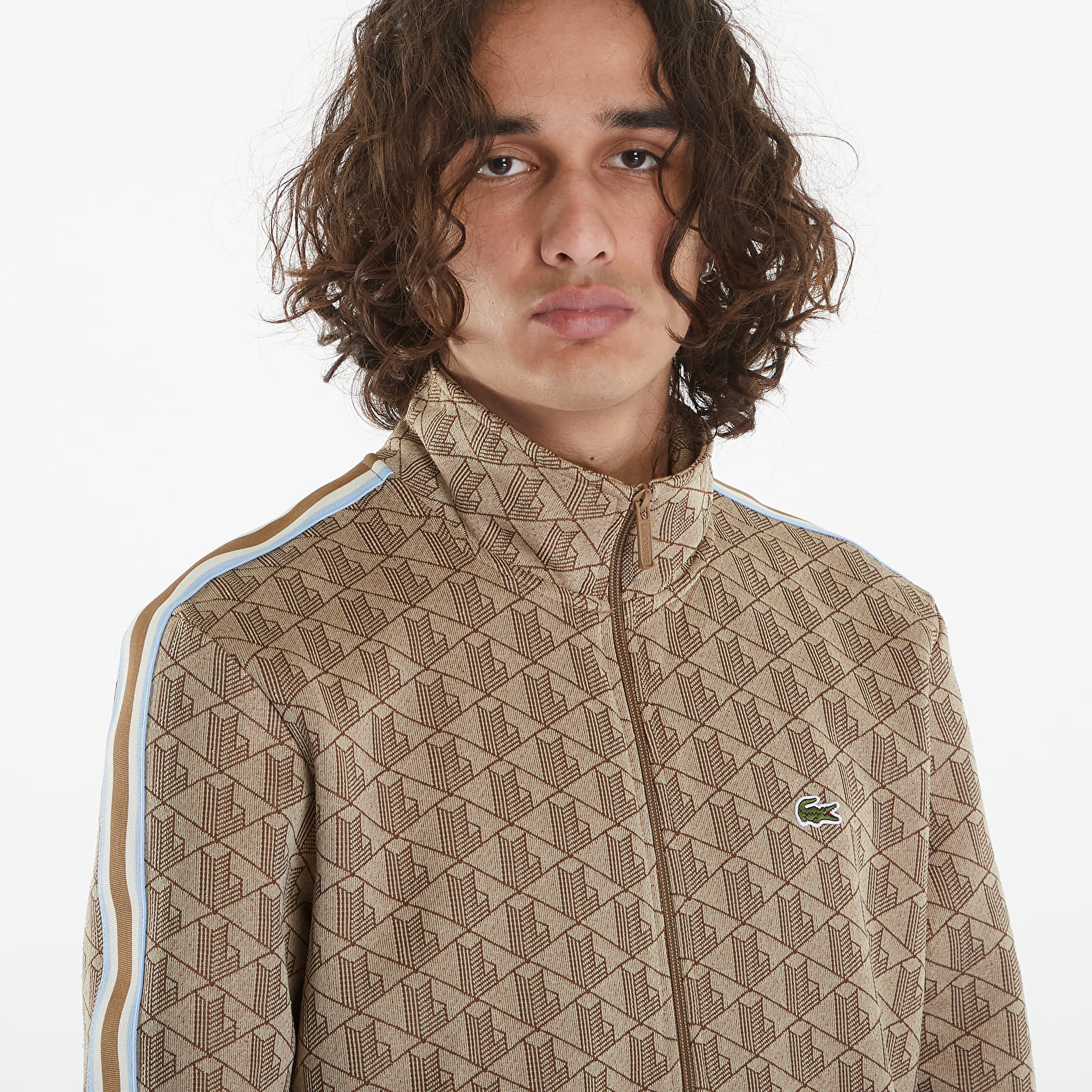 Bluzy LACOSTE Men's Sweatshirt Croissant/ Cookie