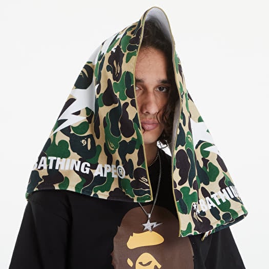 BAPE ABC Camo BAPE Online ABC Tee White/Green