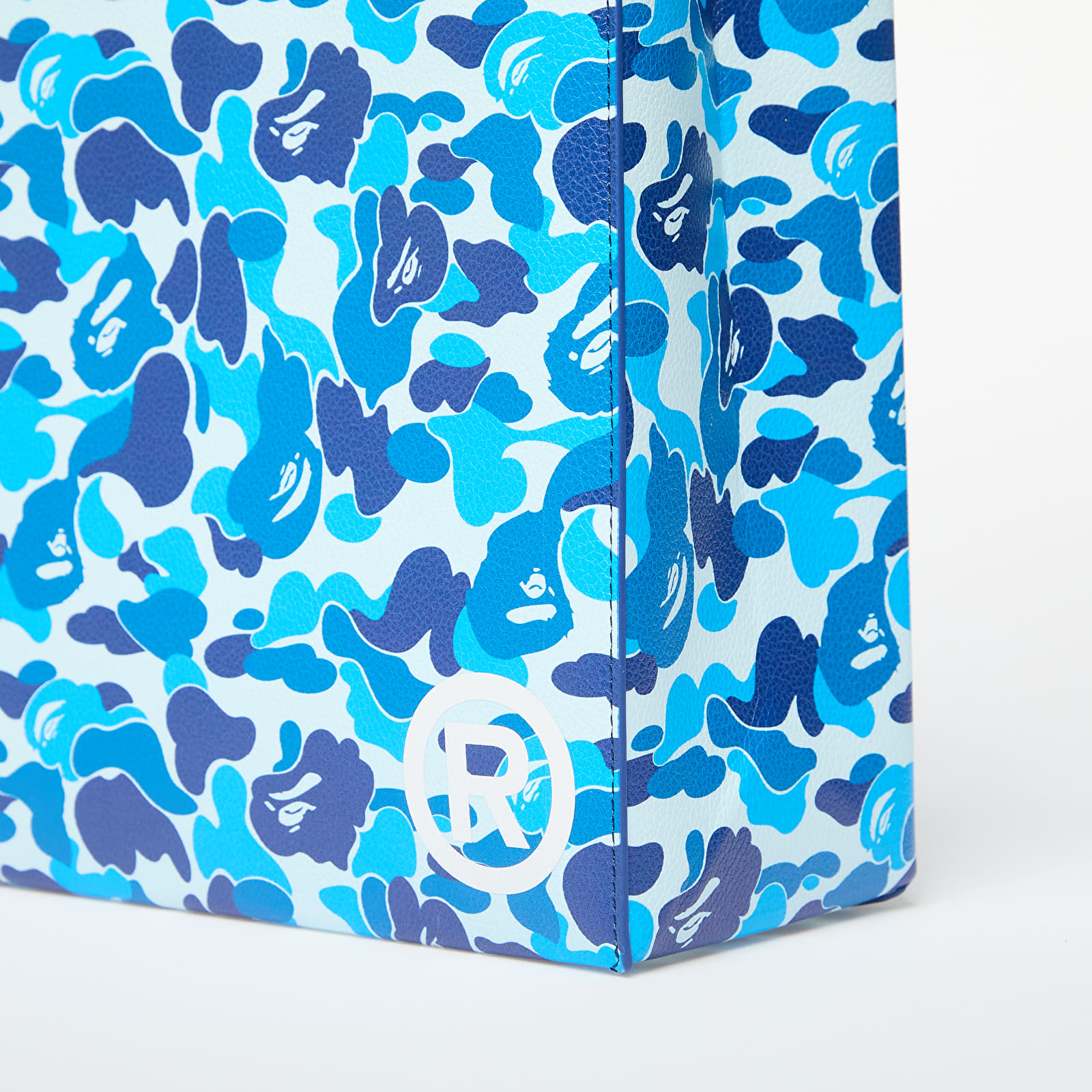 Rucksäcke und Taschen A BATHING APE Abc Camo Tote Bag Blue