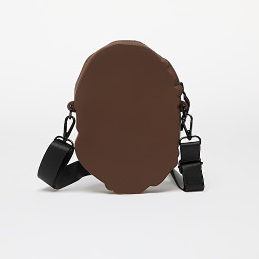 BAPE Ape Head Silicon Shoulder Bag Brown Men's - SS24 - US