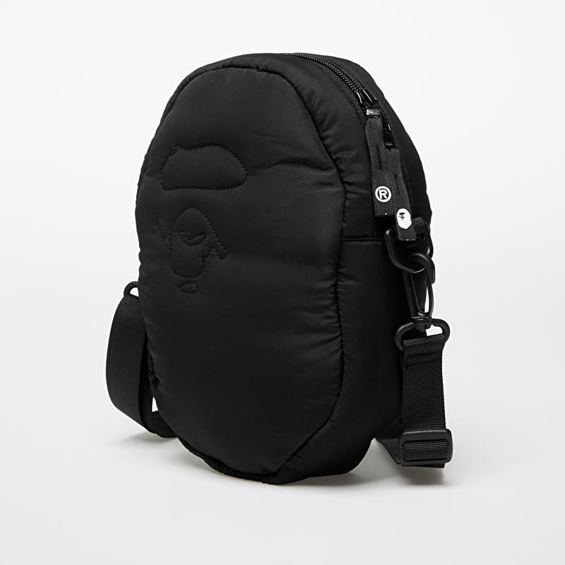 A BATHING APE Quilting Ape Head Shoulder Bag Black | Footshop