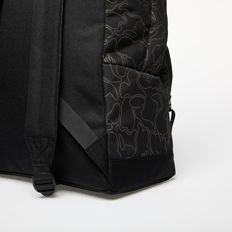 Backpacks A BATHING APE Neon Camo Shark Day Pack Black