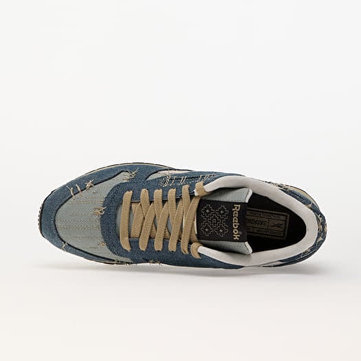 Manner Reebok Classic Leather Hoops Blue Astral Grey Night Black Footshop