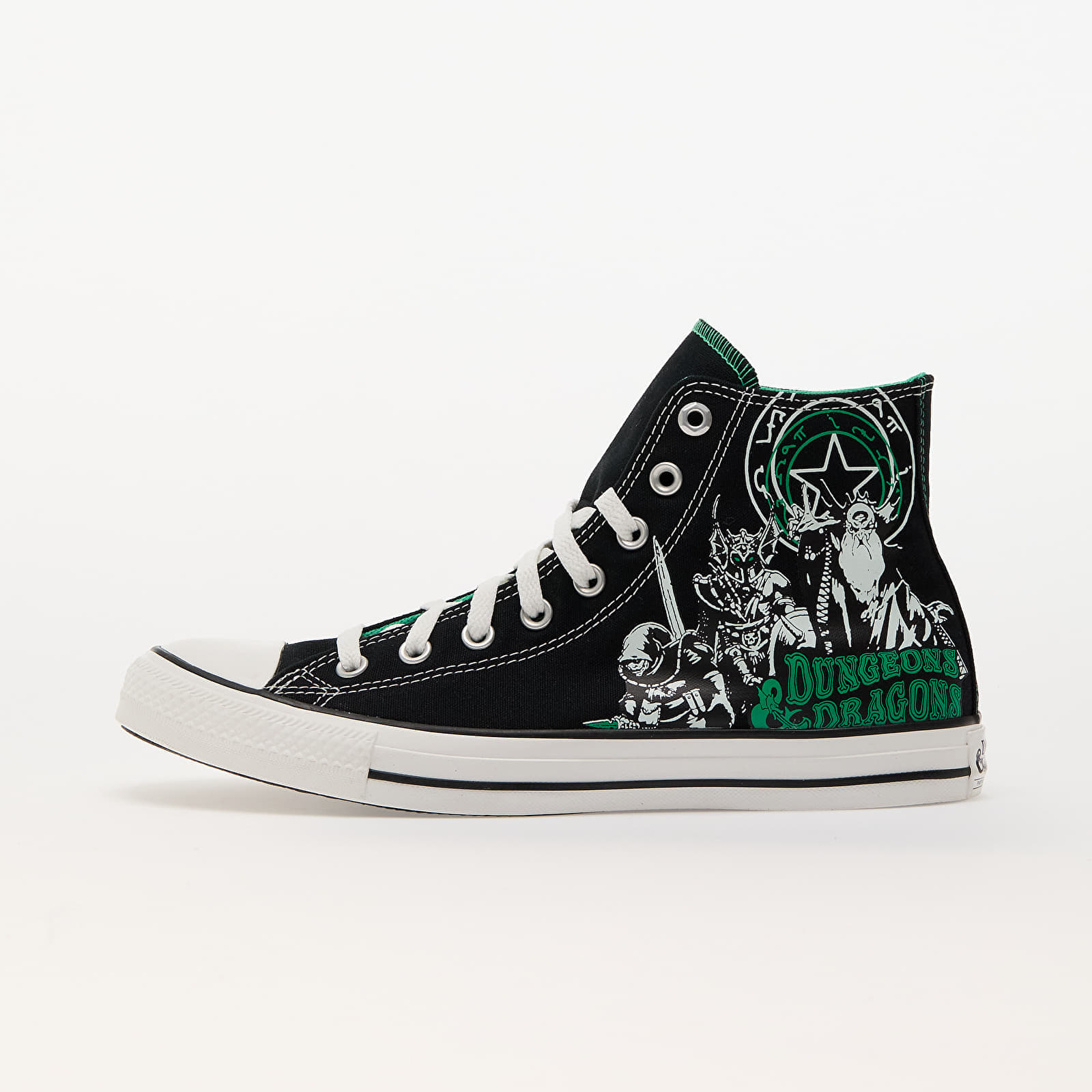 Мъжки кецове и обувки Converse x Dungeons & Dragons Chuck Taylor All Star Black/ Green/ White