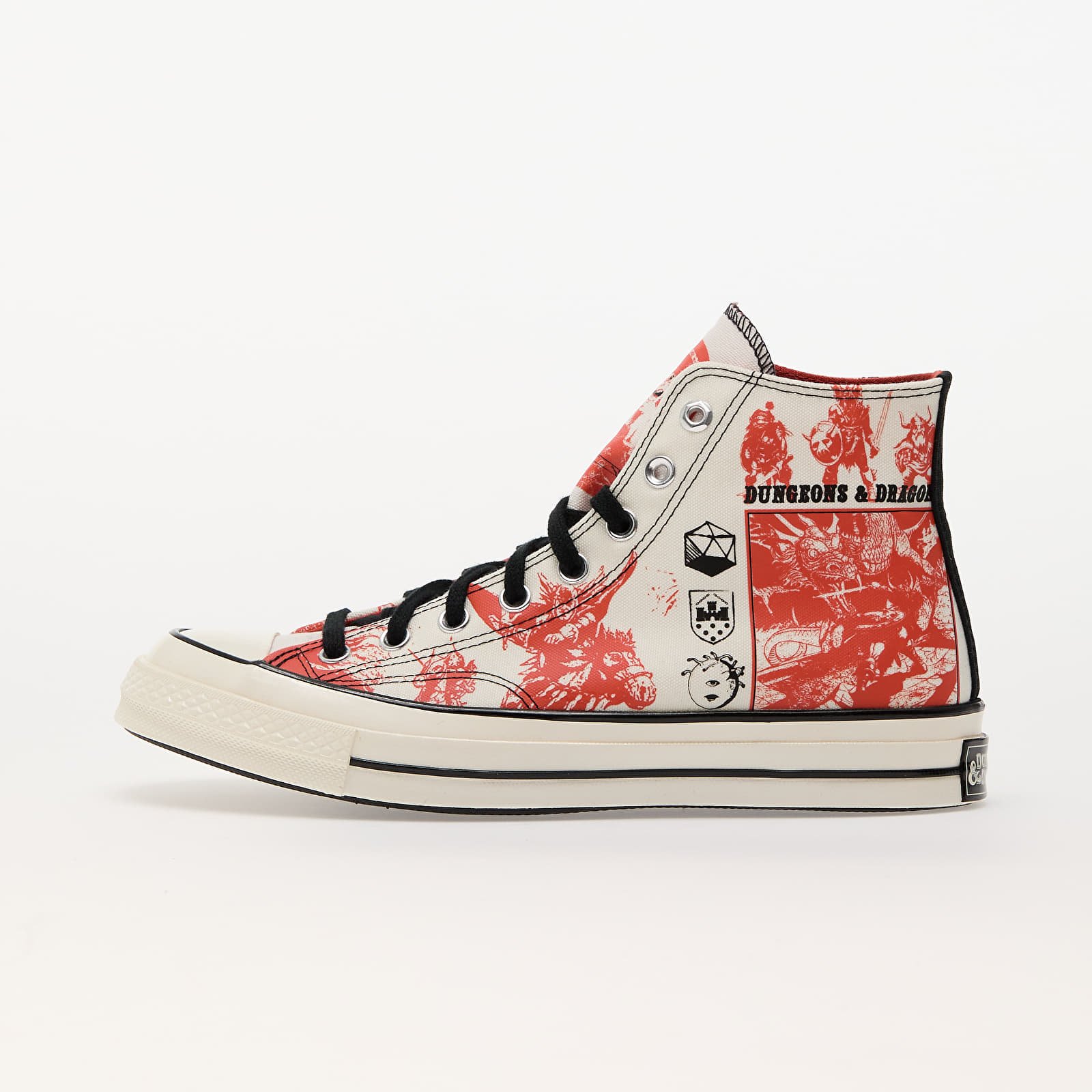 Férfi cipők Converse x Dungeons & Dragons Chuck 70 Egret/ Black/ Multi