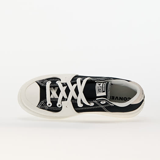 Converse basketball shoes retro low top white black online