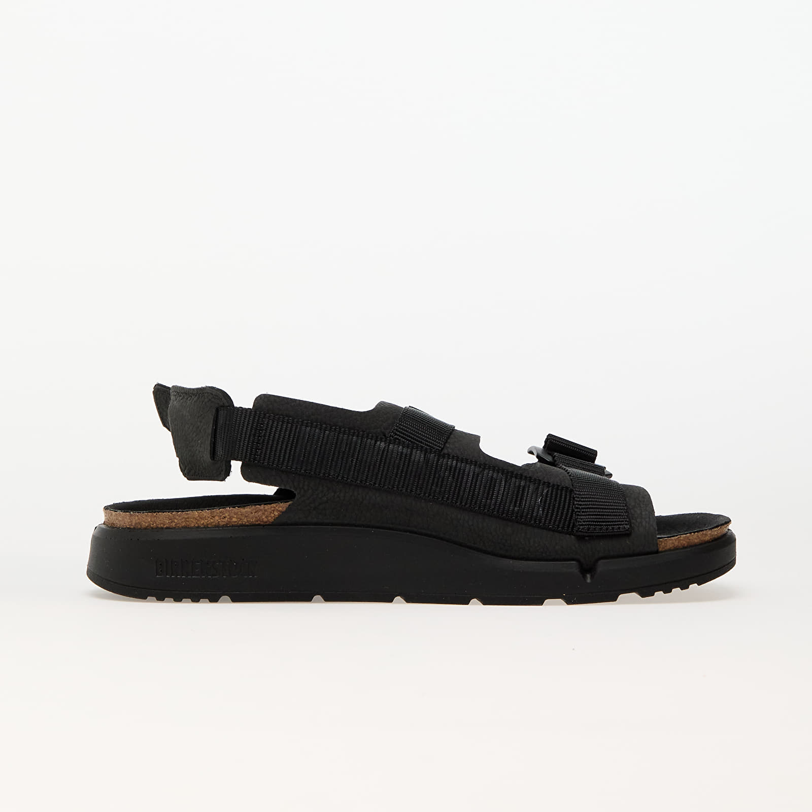 Férfi cipők Birkenstock Shinjuku Natural Leather/Textile Black