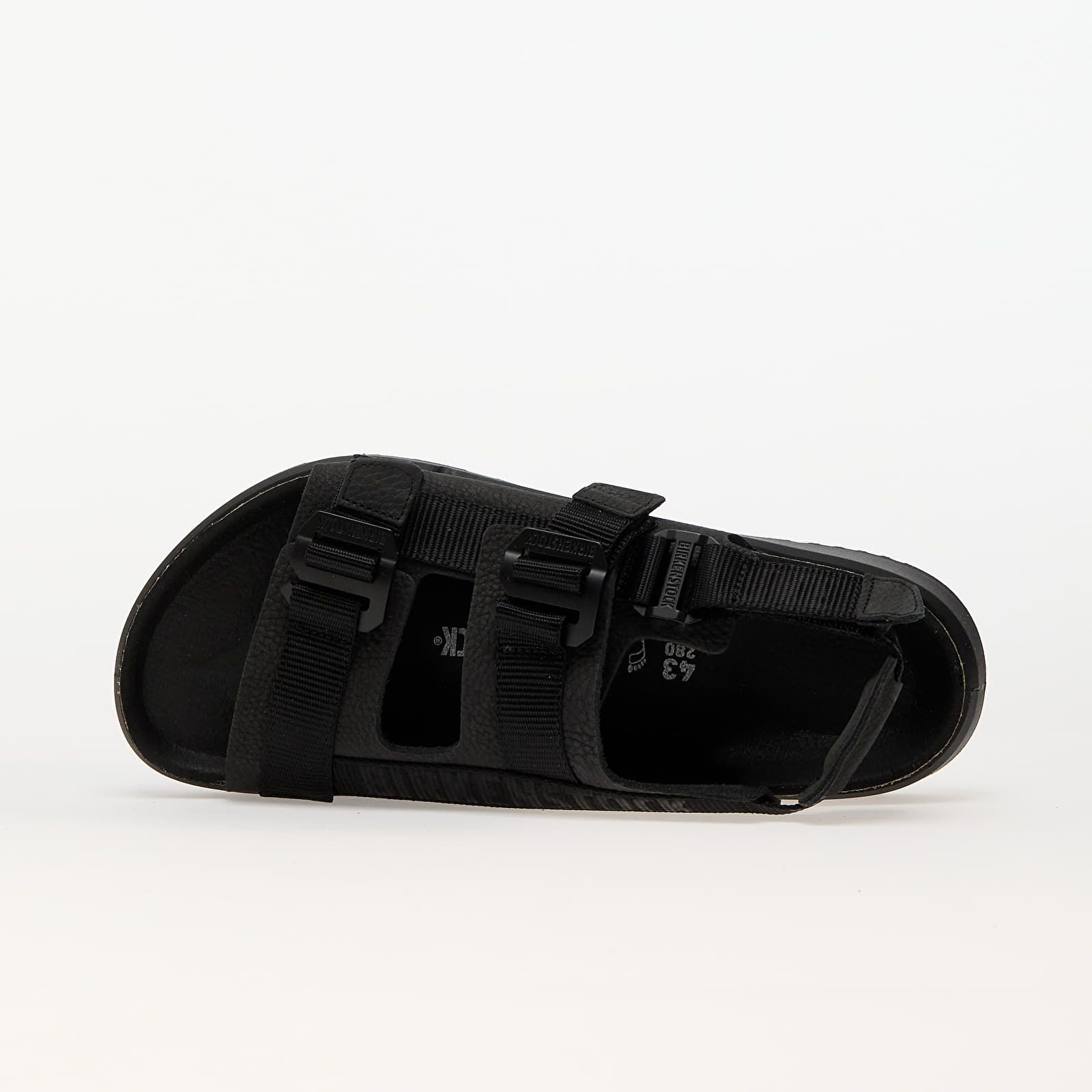 Férfi cipők Birkenstock Shinjuku Natural Leather/Textile Black