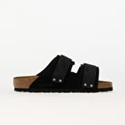 Uji Nubuck-Suede Leather Black | BIRKENSTOCK