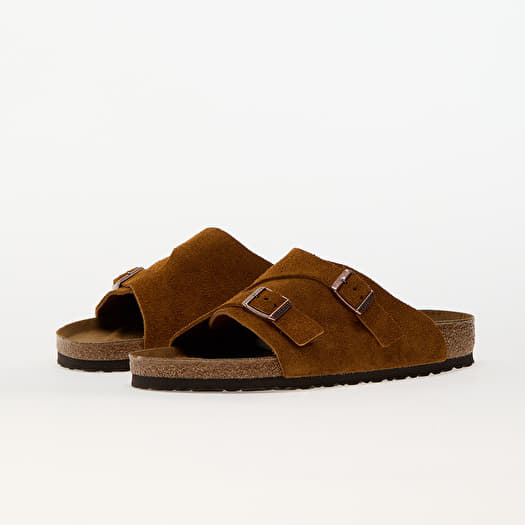 Birkenstock Zürich Suede Leather Mink | Footshop