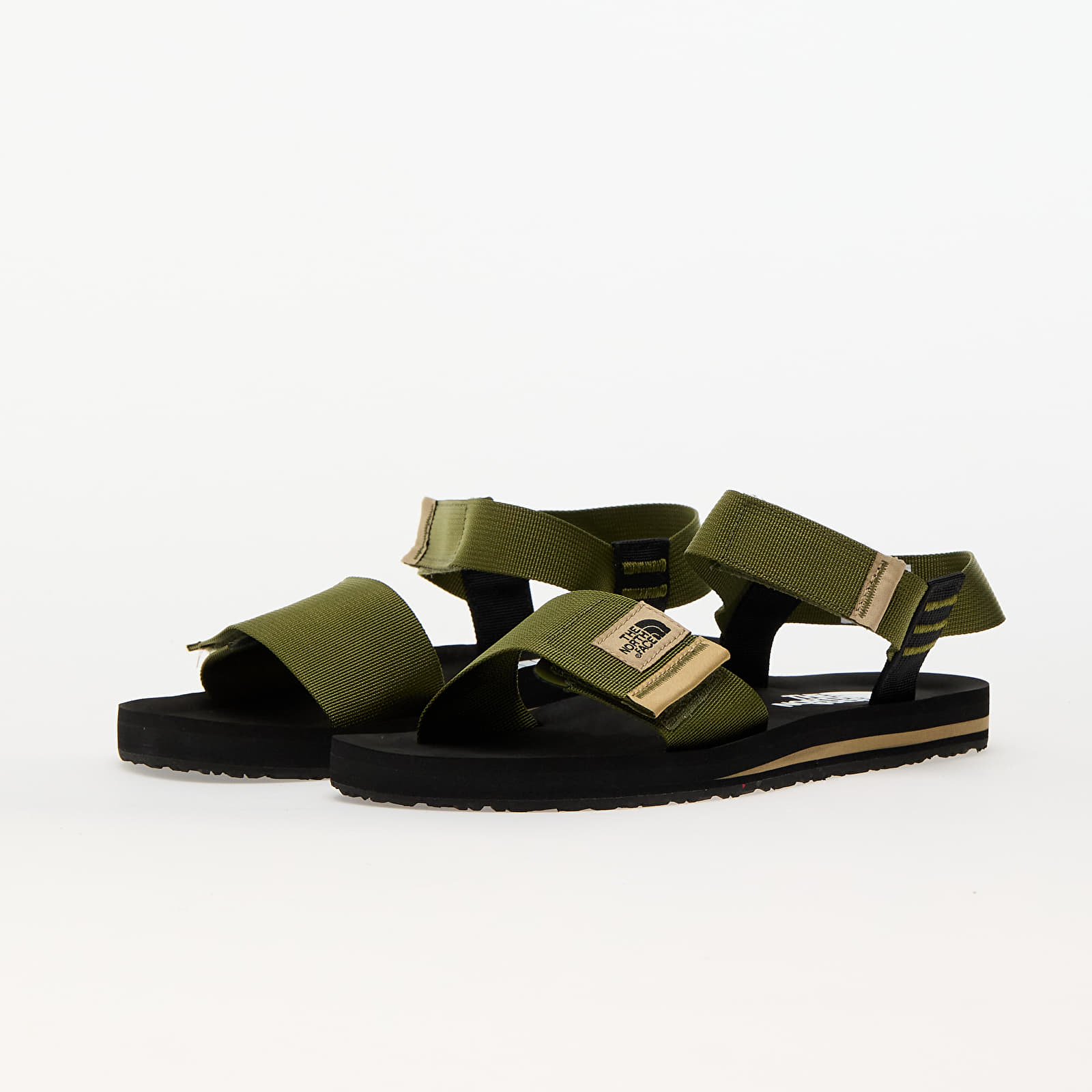 Men s shoes The North Face Skeena Sandal Forest Olive TNF Black Footshop