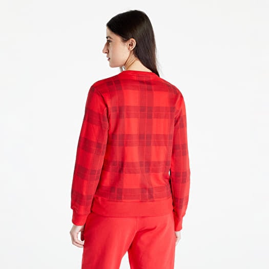 Pyjamas Calvin Klein Mc Holiday Lw Rf L S Sweatshirt Textured Plaid Exact Footshop