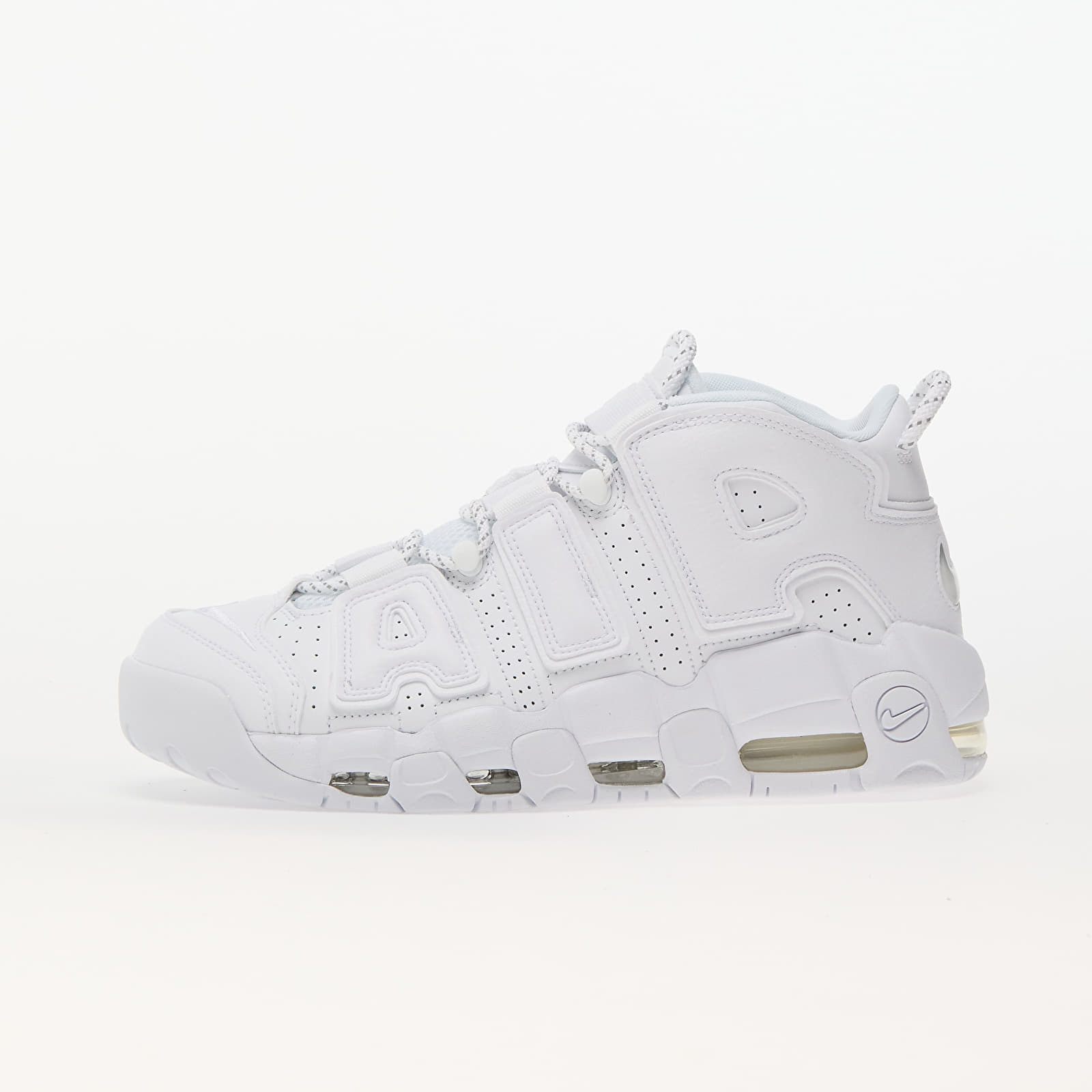Încălțăminte și sneakerși pentru bărbați Nike Air More Uptempo White/ White-White