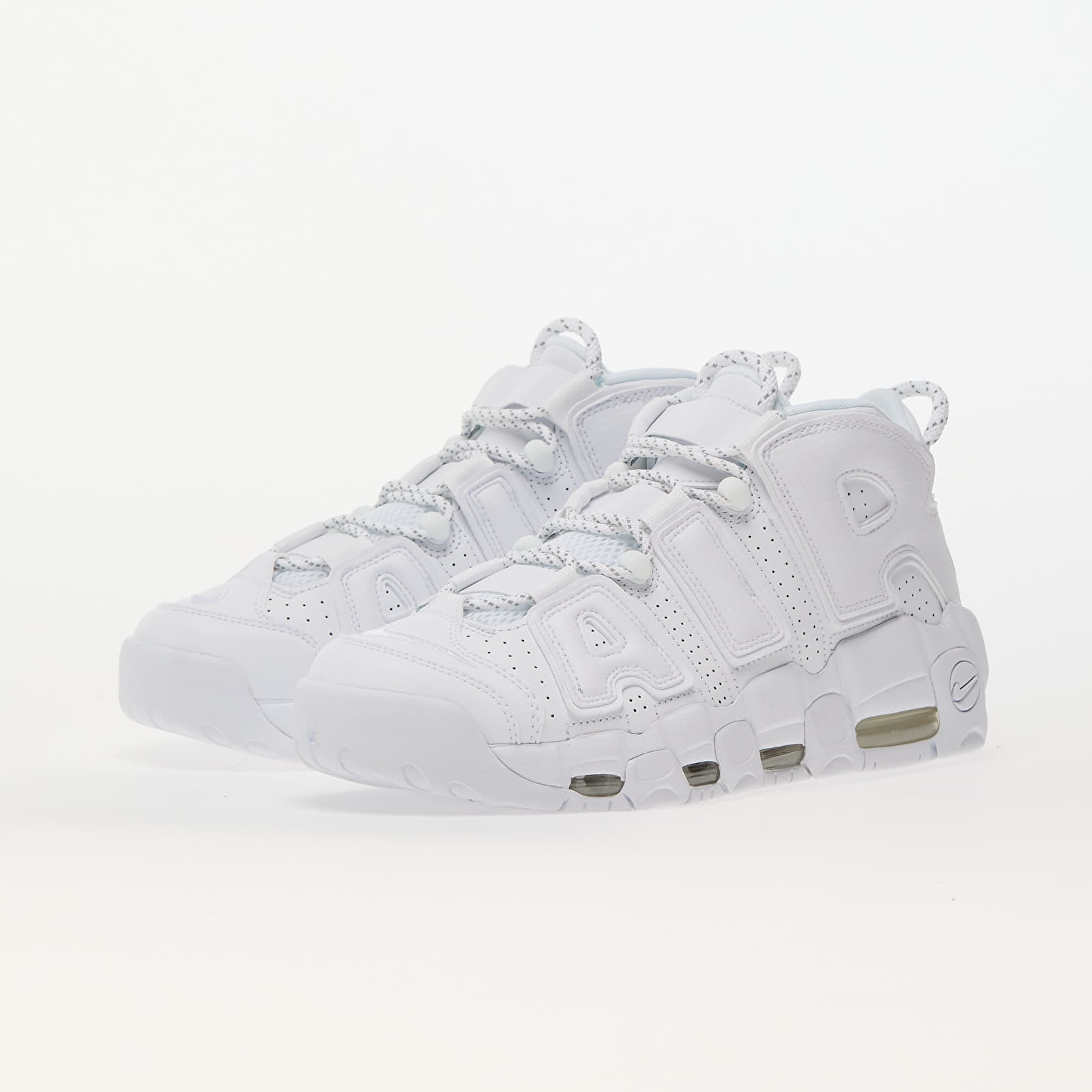 Încălțăminte și sneakerși pentru bărbați Nike Air More Uptempo White/ White-White
