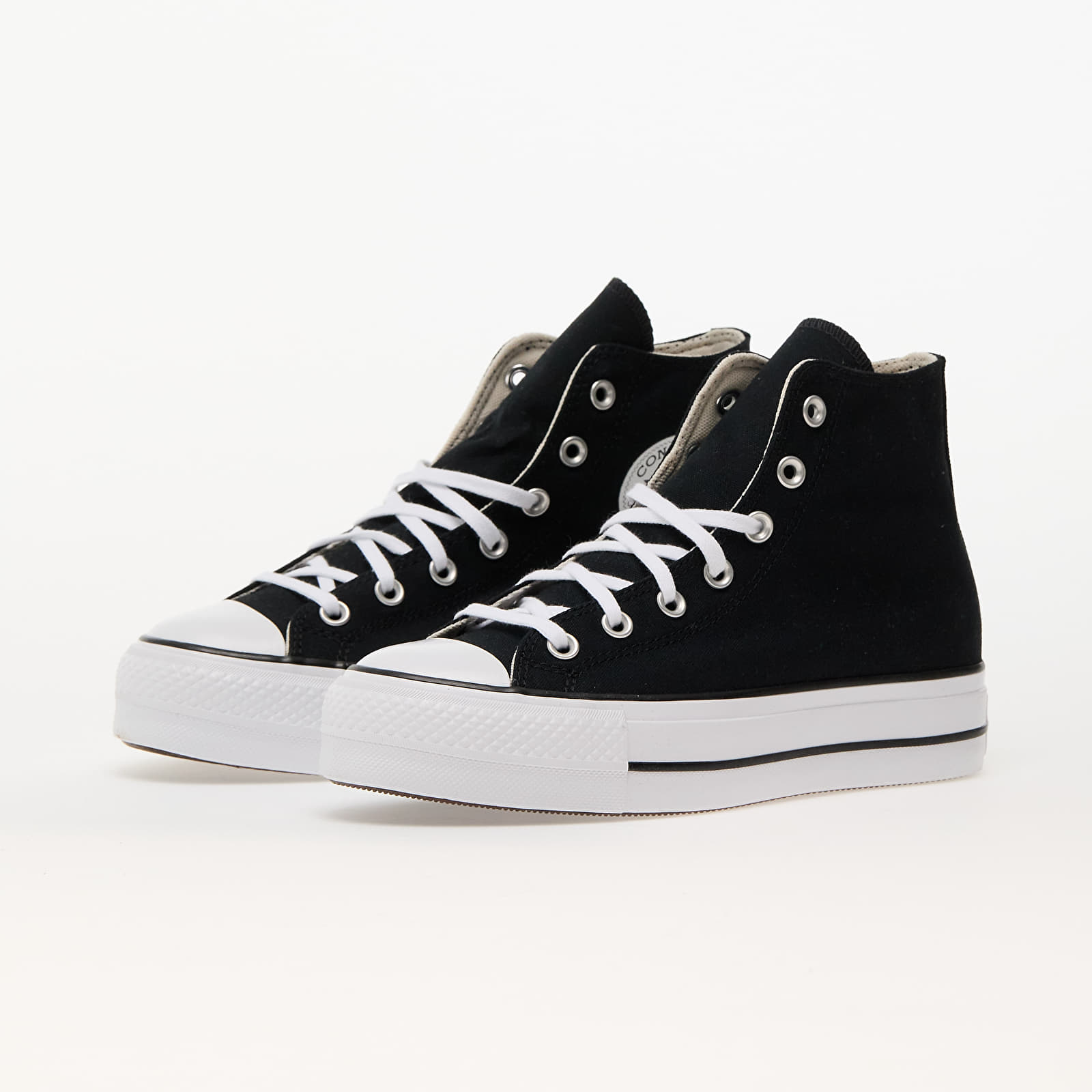 Damen Sneaker und Schuhe Converse Chuck Taylor All Star Lift Wide Black/ White/ White