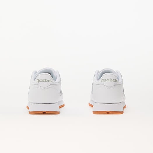 Womens reebok white classic leather trainers on sale