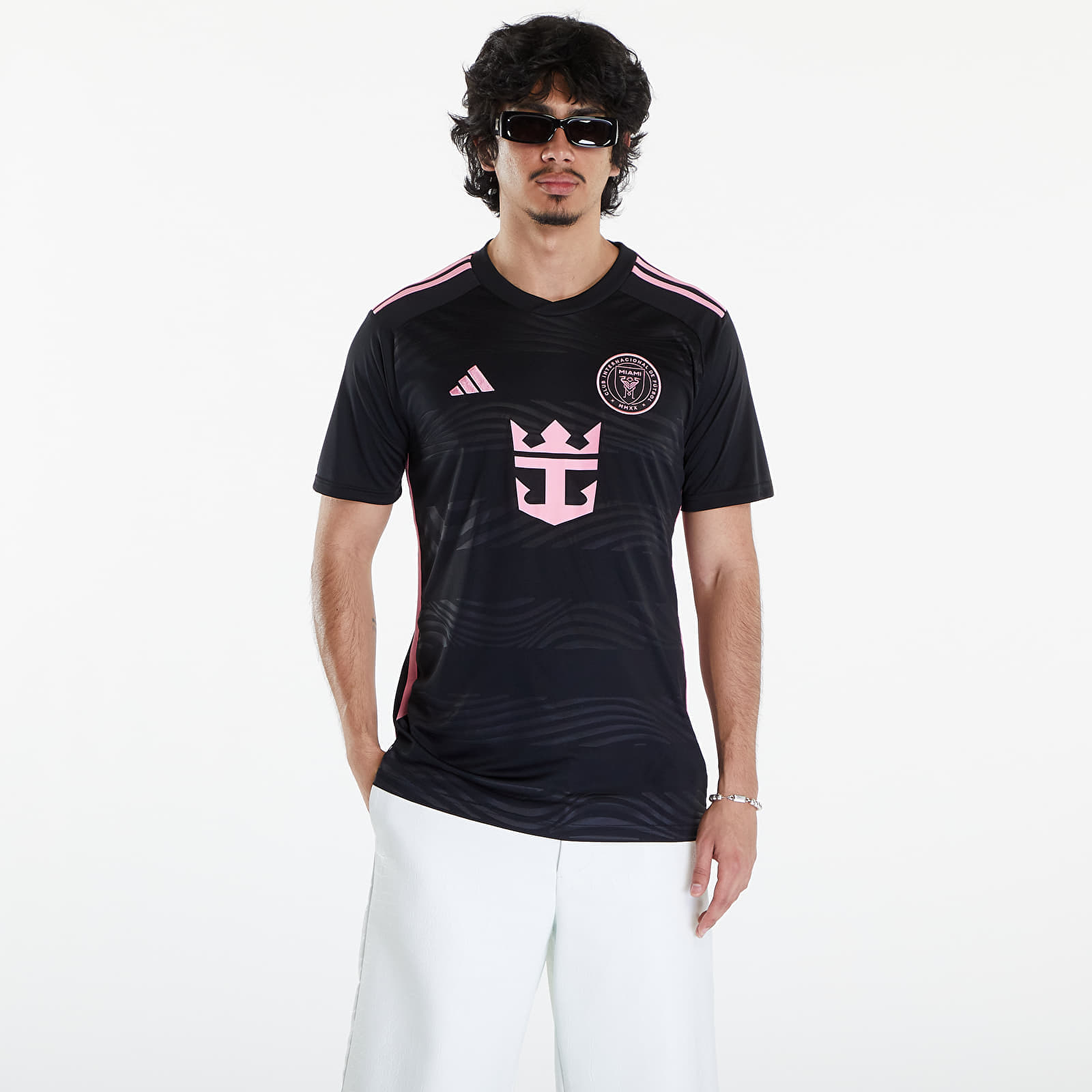 Тениски adidas Inter Miami CF 23/24 Away Jersey Black/ Bliss Pink