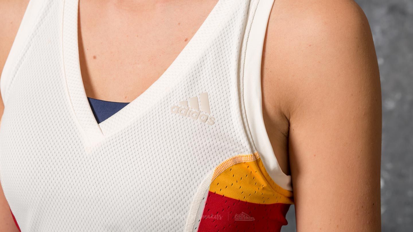 Рокли adidas New York Colorblock Dress Chalk White